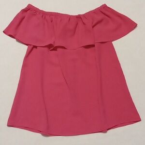 MICHAEL Michael Kors flowy ruffled top in a sz. M